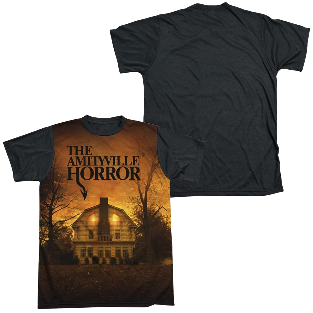 Amityville Horror House - Men's Black Back T-Shirt Hoodie, Sweatshirt | CiraTrend.com
