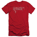 Amityville Horror Flies Slim Fit Mens T Shirt Red Hoodie, Sweatshirt | CiraTrend.com