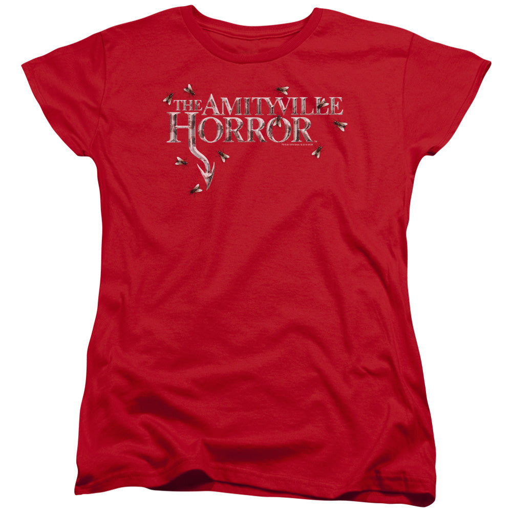Amityville Horror Flies Womens T Shirt Red Hoodie, Sweatshirt | CiraTrend.com