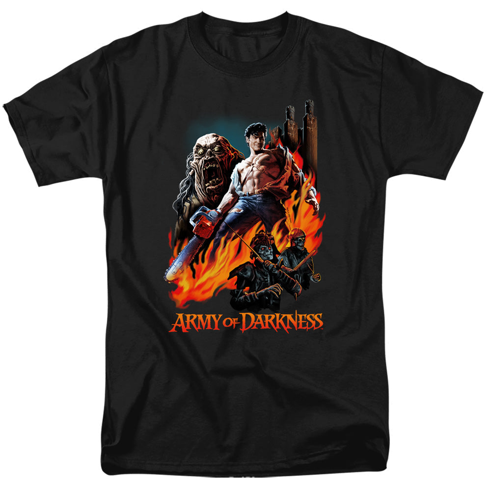 Army Of Darkness Painted Evil Mens T Shirt Black Hoodie, Sweatshirt | CiraTrend.com