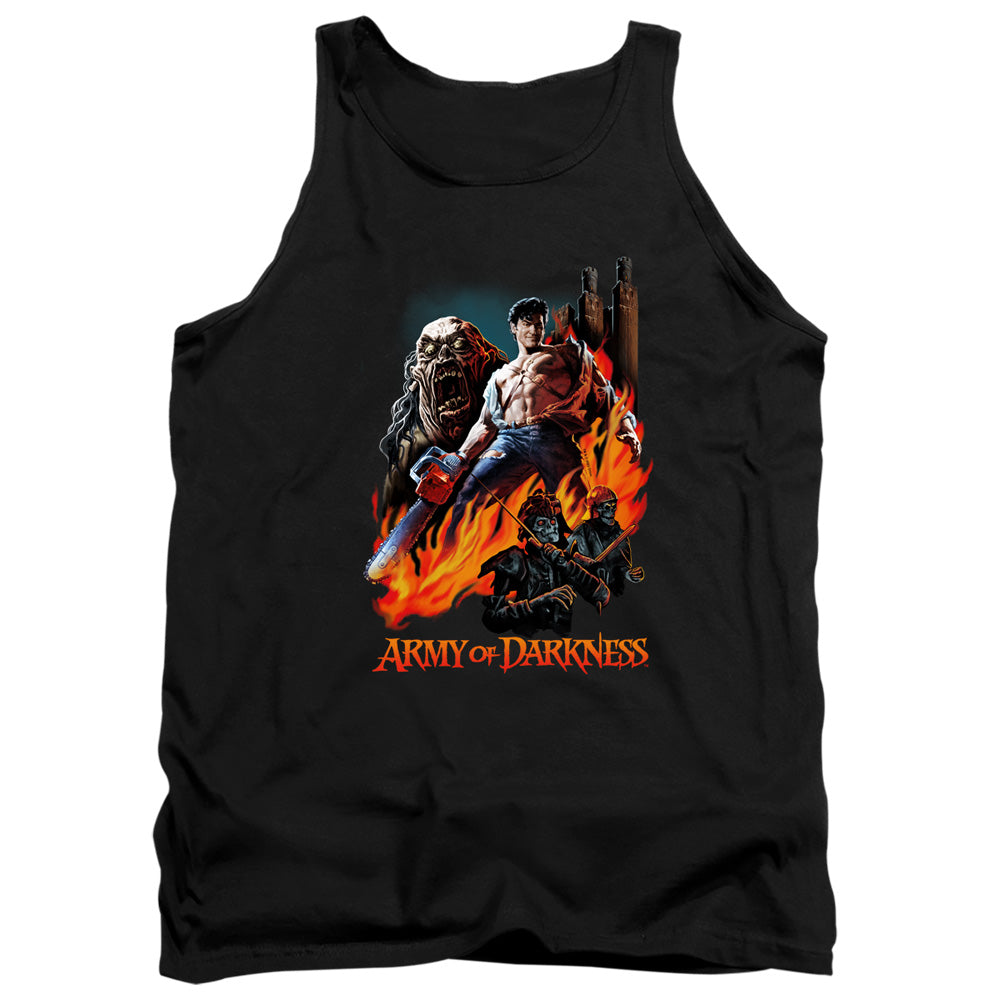 Army Of Darkness Painted Evil Mens Tank Top Shirt Black Hoodie, Sweatshirt | CiraTrend.com