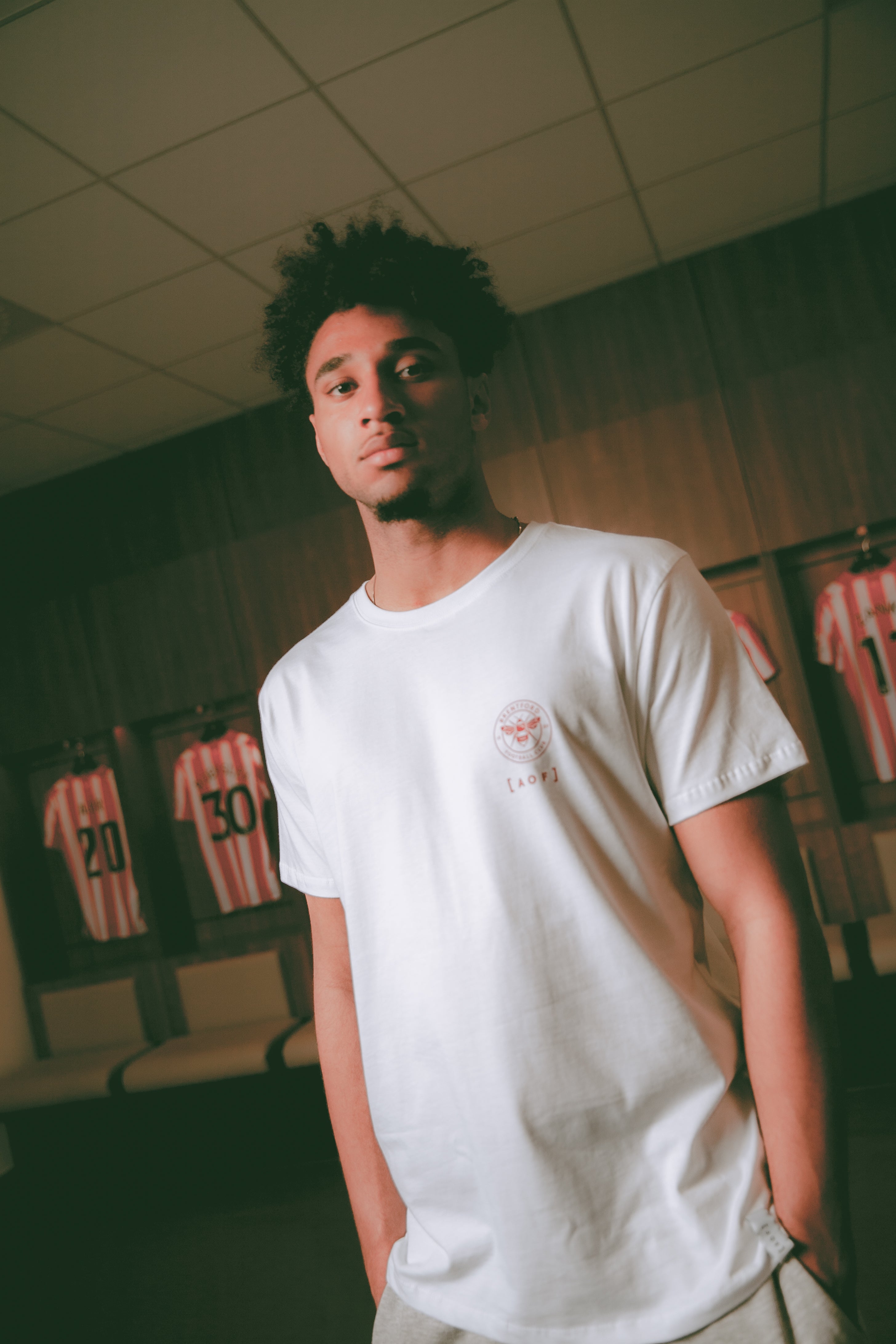 Brentford x AOF Just A Bus Stop Tee Hoodie, Sweatshirt | CiraTrend.com (Image 4)
