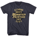 Monster Hunter S S Mh Since04 Heather Navy Heather T-Shirts, Hoodie, Sweatshirt