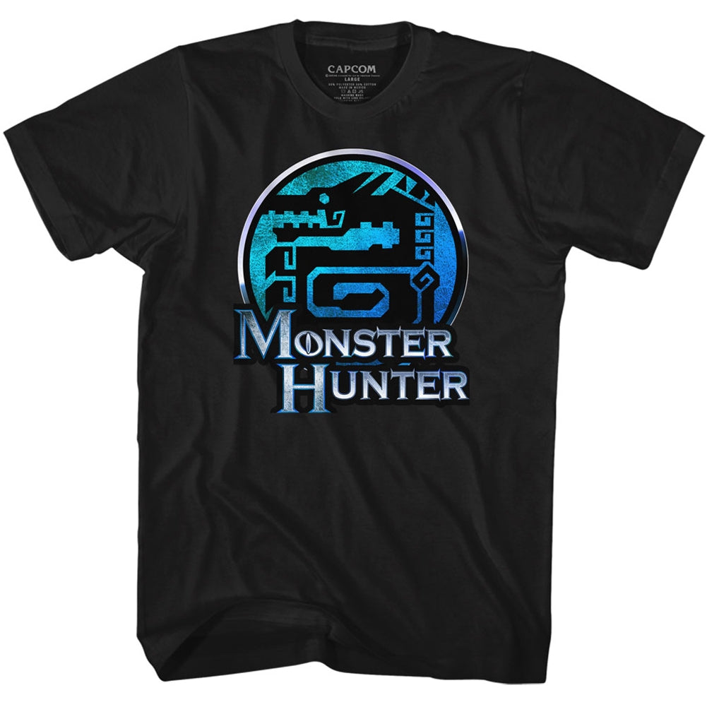 Monster Hunter Mens S/S T-Shirt - Mh - Solid Black Hoodie, Sweatshirt | CiraTrend.com