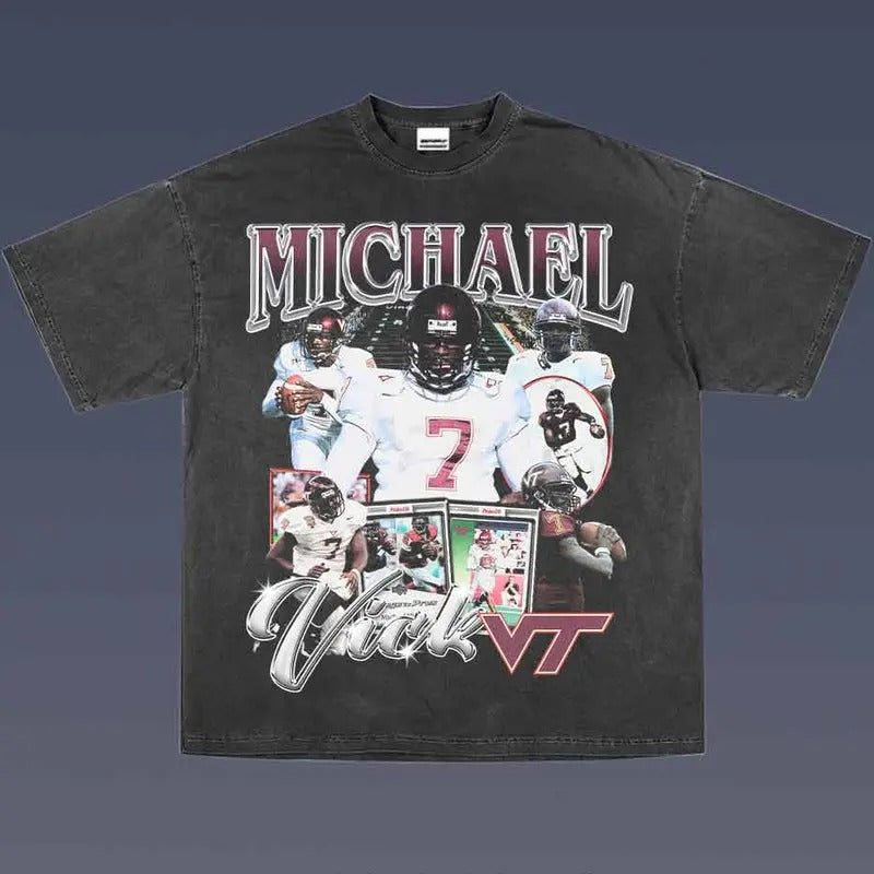 MICHAEL VICK 1.4 VINTAGE TEE | AMERICAN FOOTBALL | GIFT FOR FAN Hoodie, Sweatshirt | CiraTrend.com