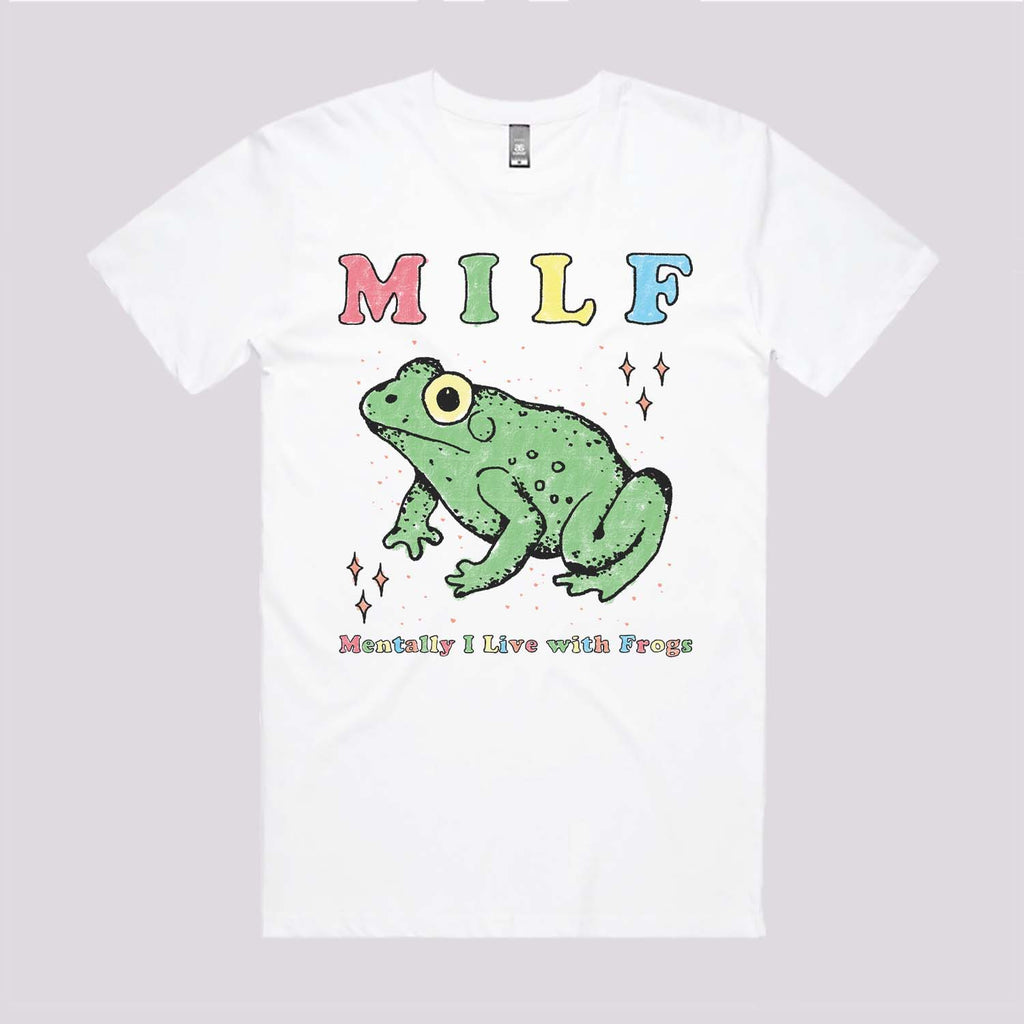 MILF - Mentally I Live With Frogs T-Shirt Hoodie, Sweatshirt | CiraTrend.com (Image 2)