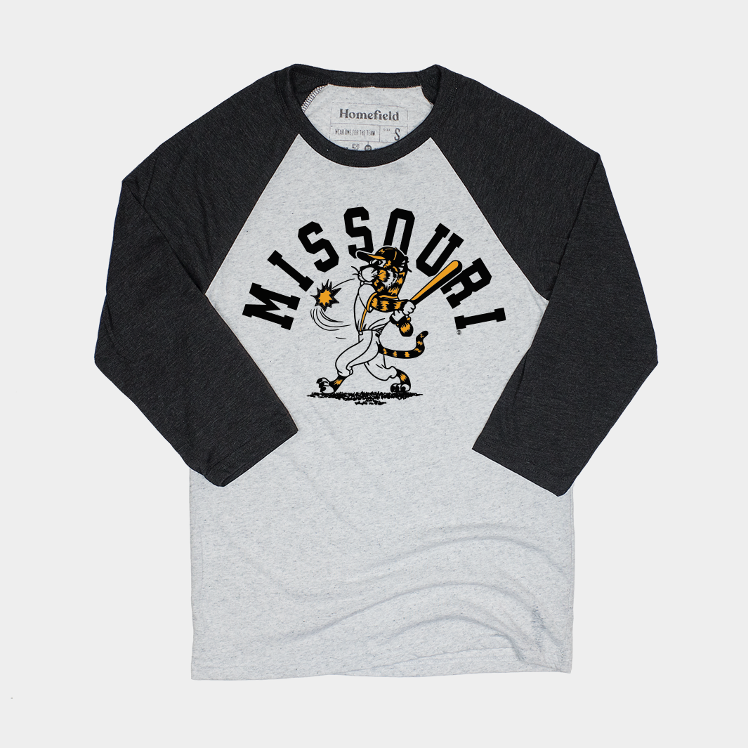 Mizzou Tigers Baseball Tee