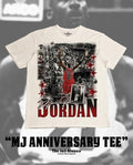 " MJ Anniversary Tee " - Off White
