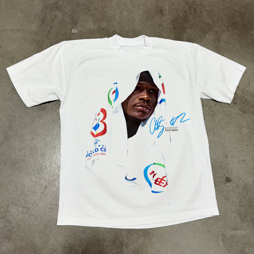 ANT EDWARDS 'MJ'S SON' HEAVYWEIGHT WHITE T-SHIRT Hoodie, Sweatshirt | CiraTrend.com (Image 1)