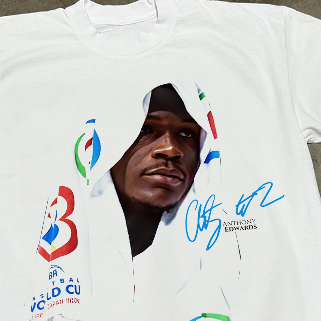 ANT EDWARDS 'MJ'S SON' HEAVYWEIGHT WHITE T-SHIRT Hoodie, Sweatshirt | CiraTrend.com (Image 2)