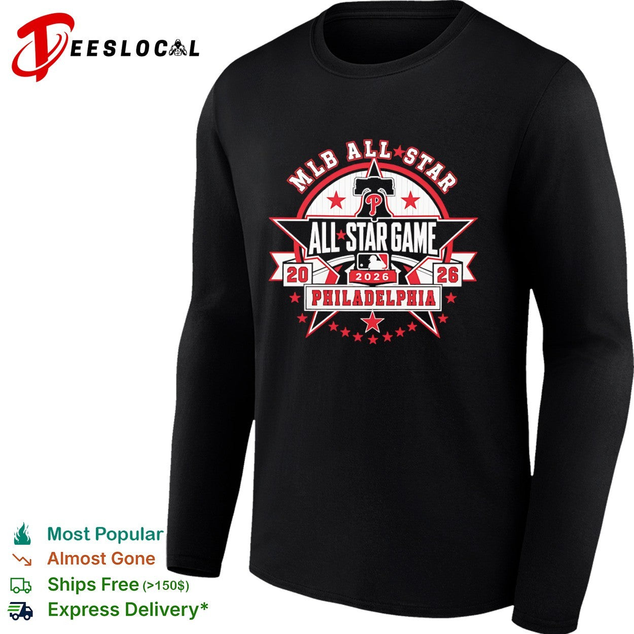 MLB All Star Game 2026 Philadelphia Phillies Baseball shirt