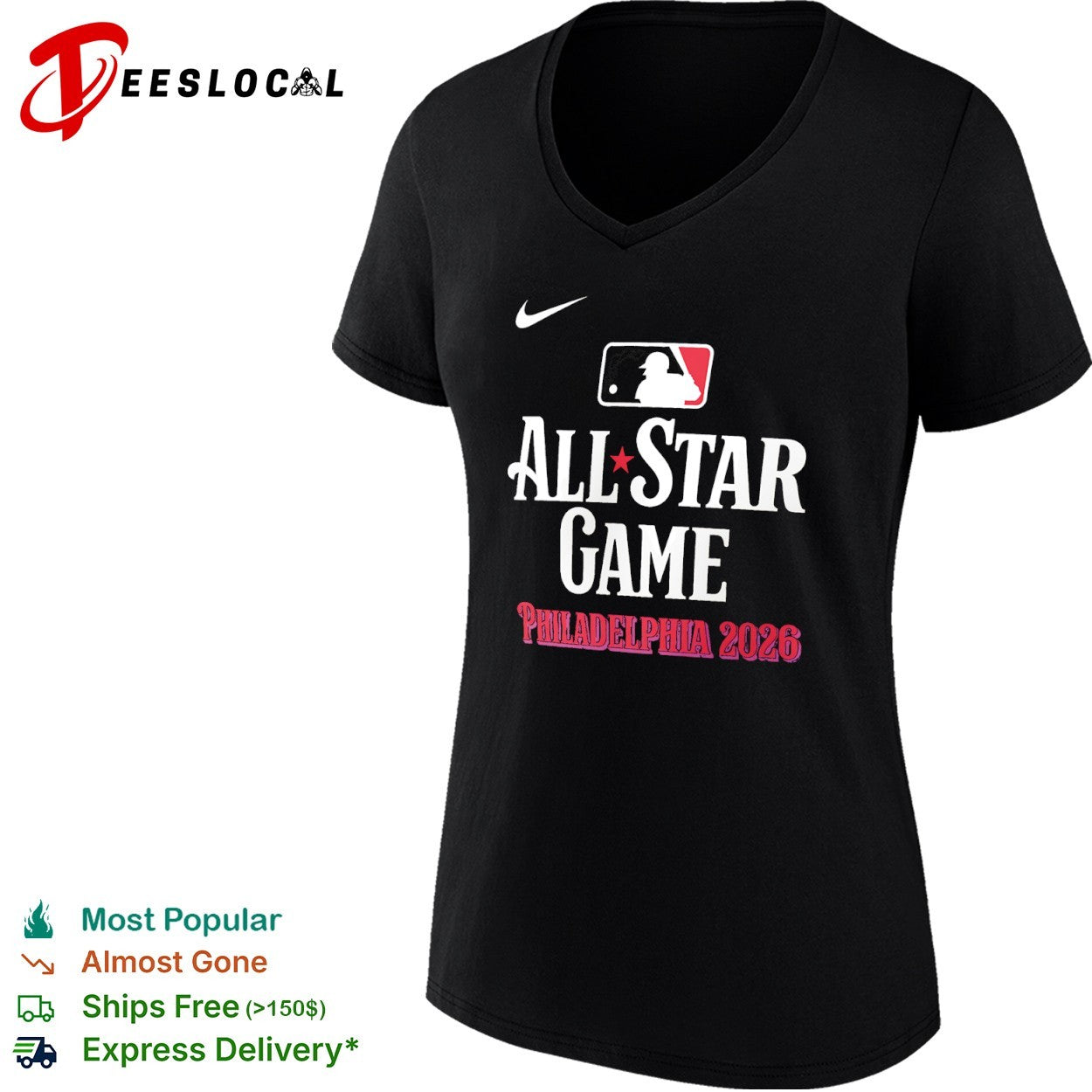 MLB All Star Game Philadelphia 2026 Logo shirt