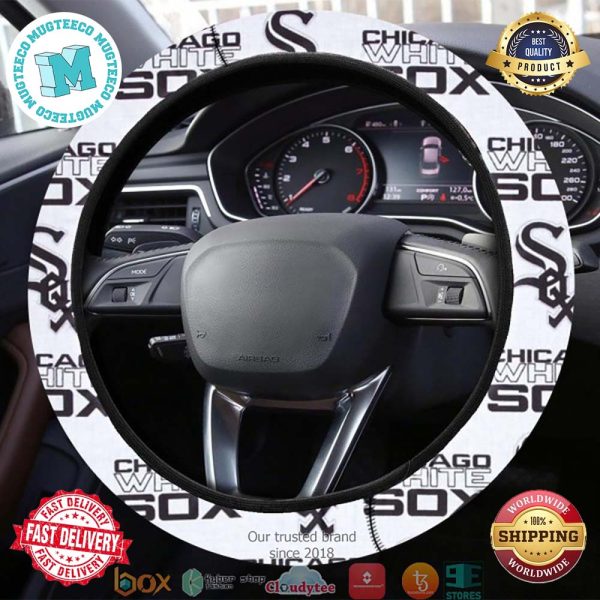 MLB Chicago White Sox Steering Wheel Cover