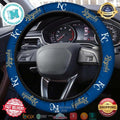MLB Kansas City Royals Blue Steering Wheel Cover