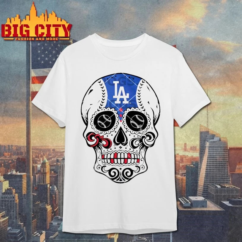 MLB Los Angeles Dodgers Sugar Skull shirt