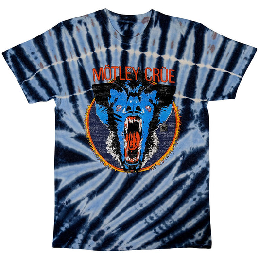 Motley Crue T-Shirt: Screaming Animal (Wash Collection)