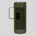 HOLD FAST 22 oz Stainless Steel Tumbler With Handle Freedom Flag T-Shirts, Hoodie, Sweatshirt | CiraTrend.com (Image 1)
