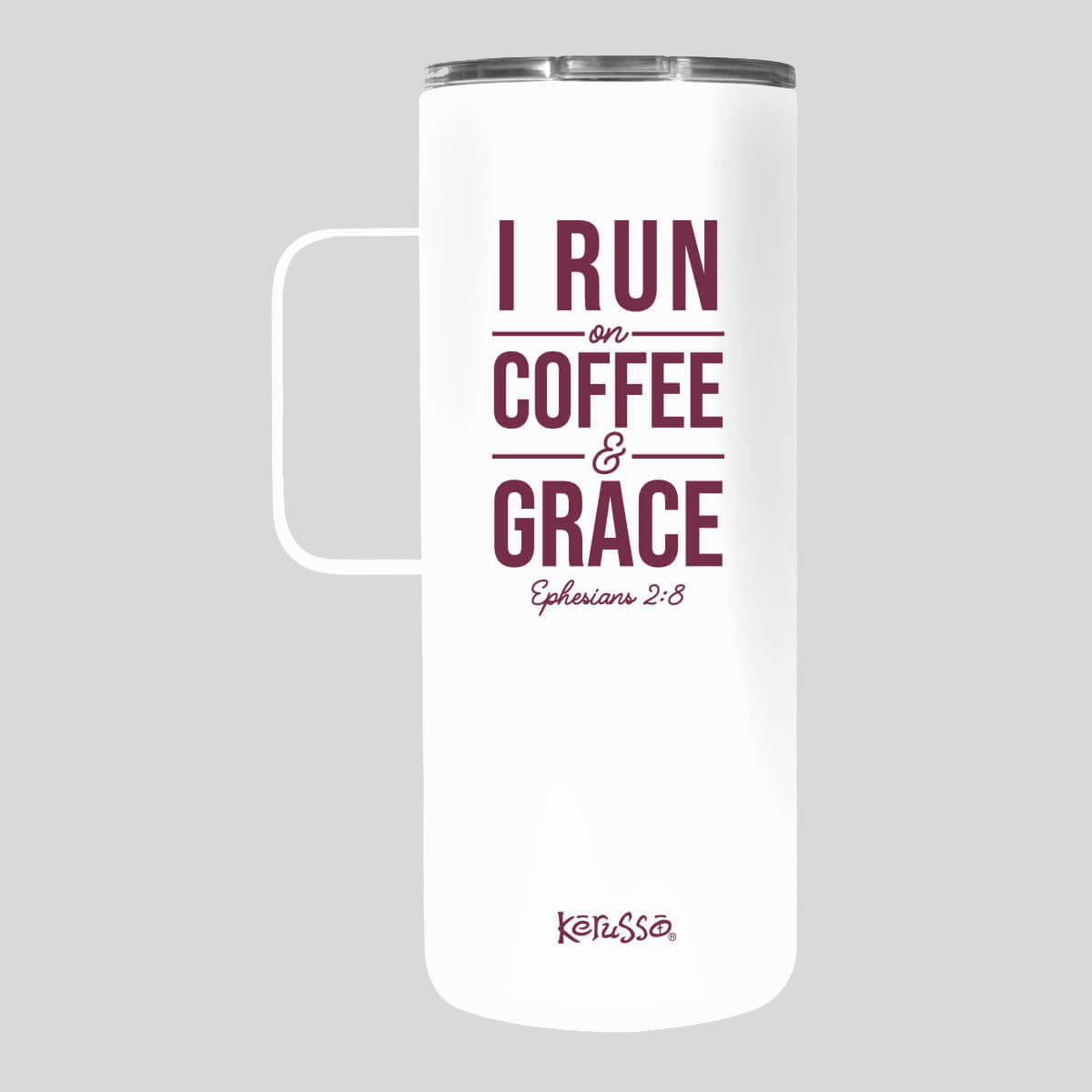 Kerusso 22 oz Stainless Steel Tumbler With Handle Run On Coffee T-Shirts, Hoodie, Sweatshirt | CiraTrend.com