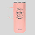 Kerusso 22 oz Stainless Steel Tumbler With Handle Bless The Lord T-Shirts, Hoodie, Sweatshirt | CiraTrend.com