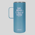 Kerusso 22 oz Stainless Steel Tumbler With Handle Be Kind T-Shirts, Hoodie, Sweatshirt | CiraTrend.com