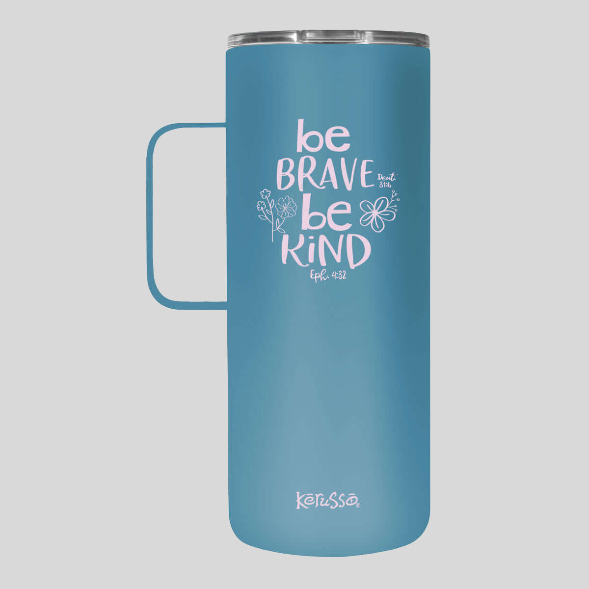 Kerusso 22 oz Stainless Steel Tumbler With Handle Be Kind T-Shirts, Hoodie, Sweatshirt | CiraTrend.com