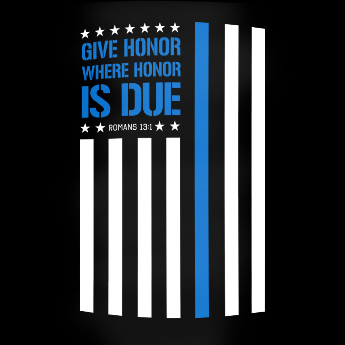 Kerusso Police Flag 20 oz Stainless Steel Tumbler T-Shirts, Hoodie, Sweatshirt | CiraTrend.com (Image 2)
