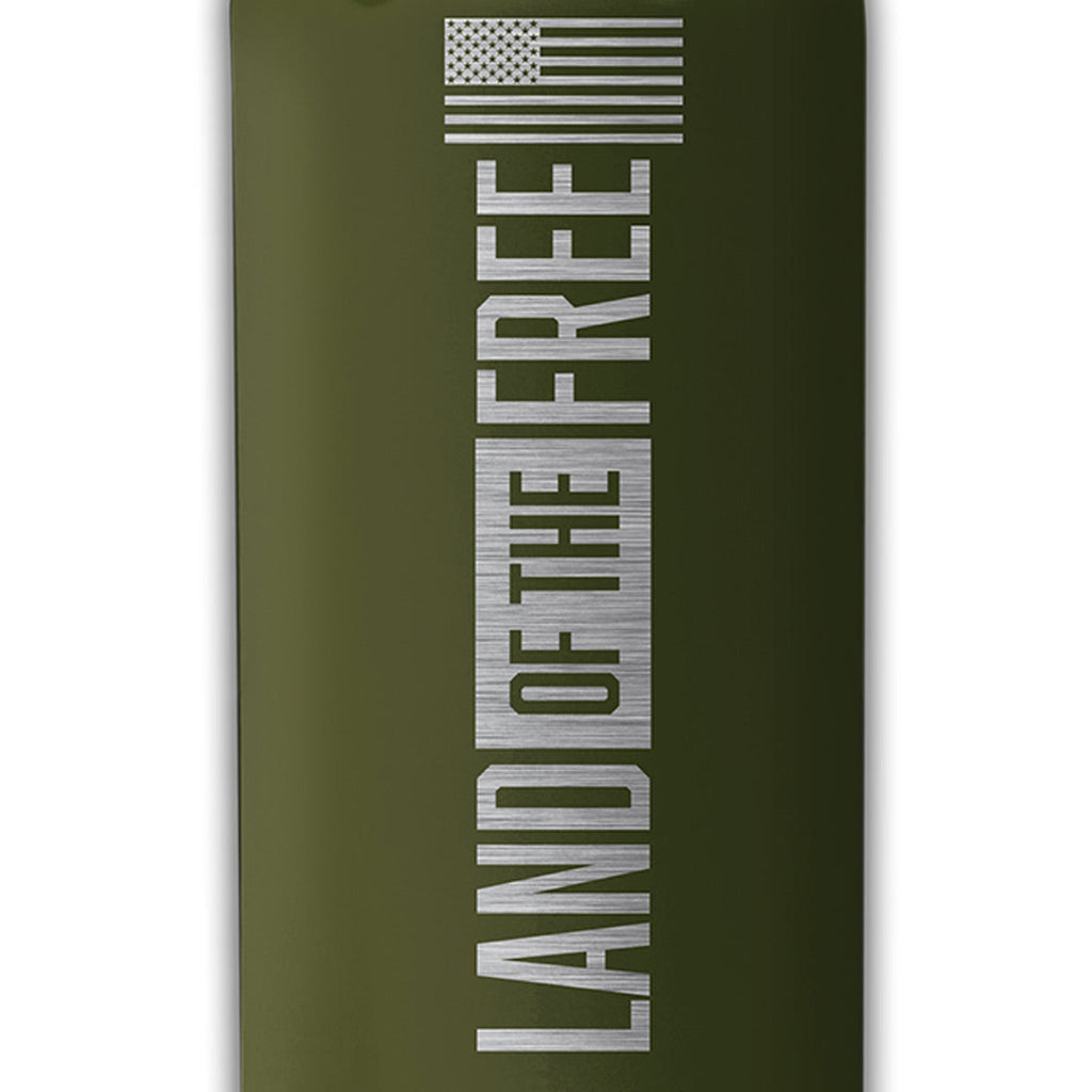 HOLD FAST 32 oz Stainless Steel Bottle Land Of The Free T-Shirts, Hoodie, Sweatshirt | CiraTrend.com (Image 2)