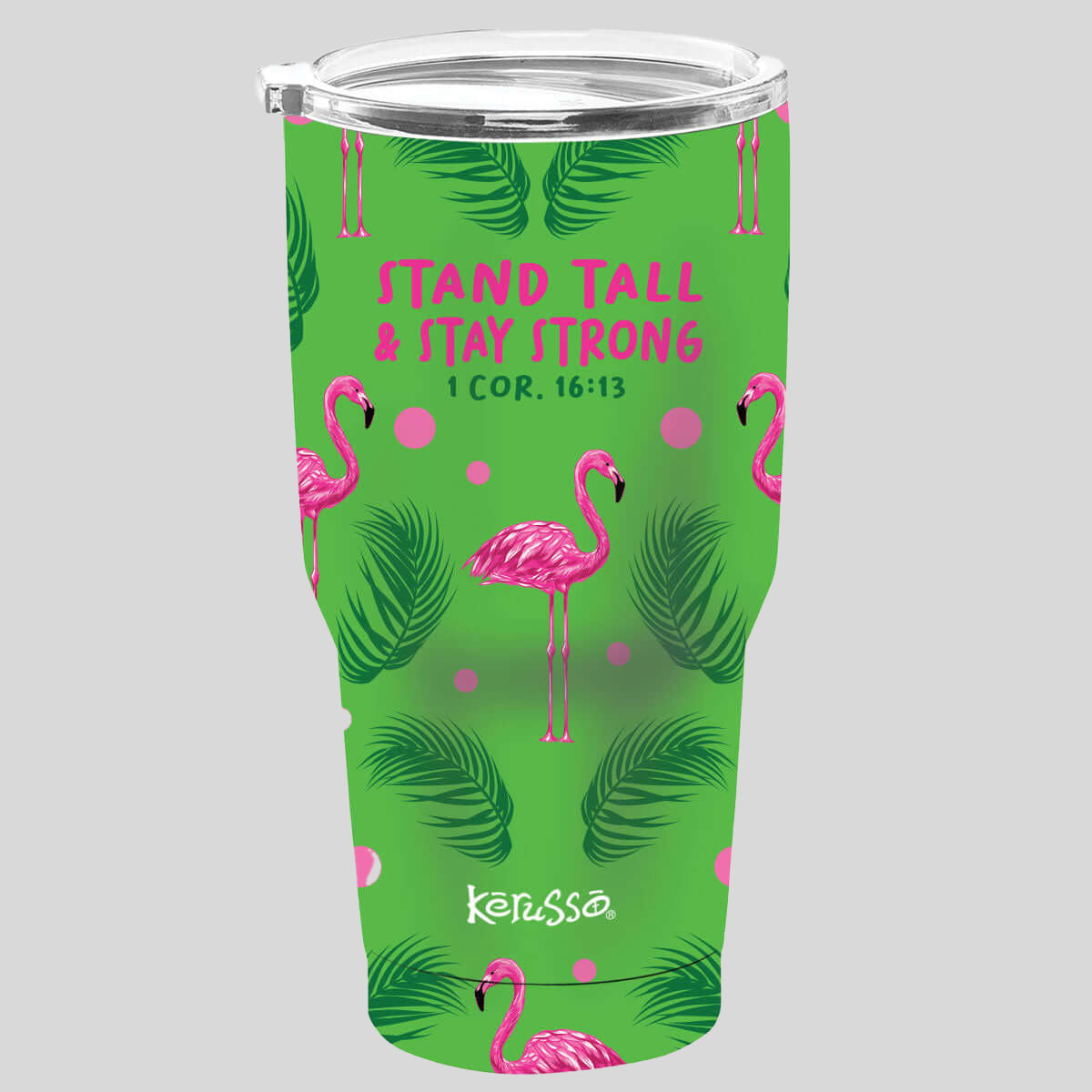 Kerusso 30 oz Stainless Steel Tumbler Flamingo T-Shirts, Hoodie, Sweatshirt | CiraTrend.com (Image 1)