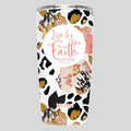 Kerusso 20 oz Stainless Steel Tumbler Live By Faith T-Shirts, Hoodie, Sweatshirt | CiraTrend.com (Image 1)