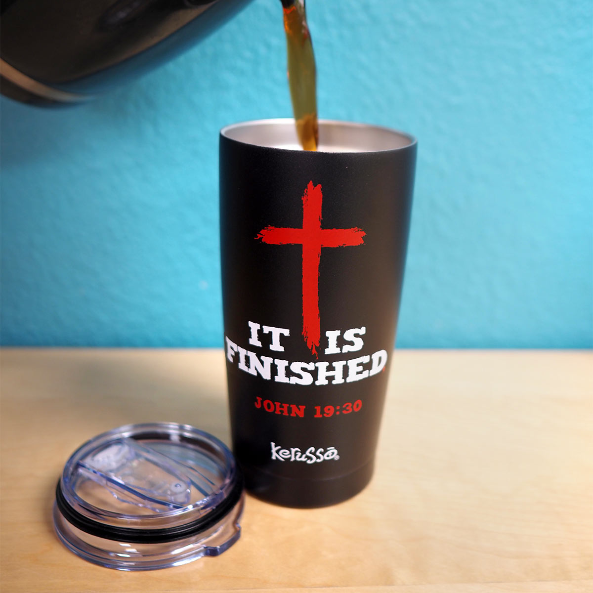 Kerusso 20 oz Stainless Steel Tumbler It Is Finished T-Shirts, Hoodie, Sweatshirt | CiraTrend.com (Image 3)