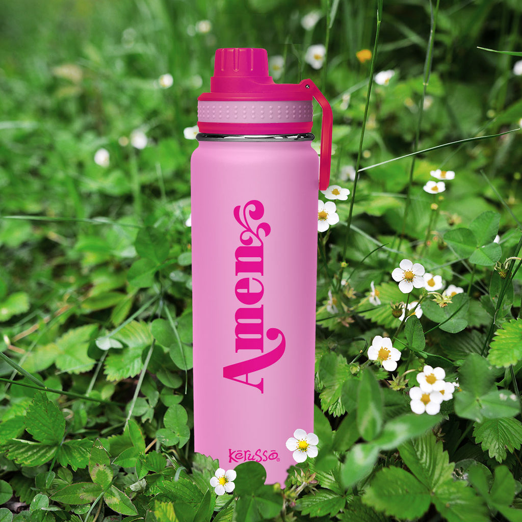 Kerusso 24 oz Stainless Steel Bottle Amen T-Shirts, Hoodie, Sweatshirt | CiraTrend.com (Image 3)