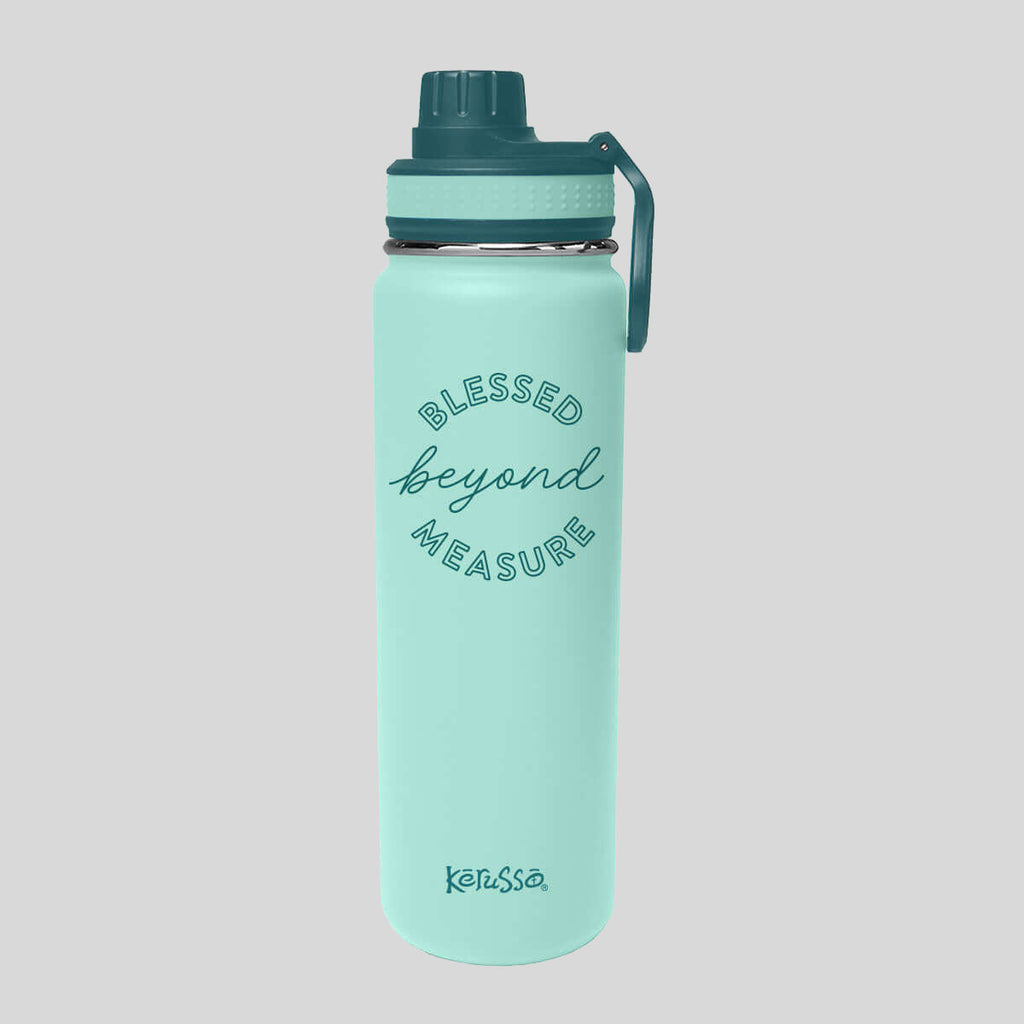 Kerusso 24 oz Stainless Steel Bottle Blessed Beyond Measure T-Shirts, Hoodie, Sweatshirt | CiraTrend.com (Image 1)