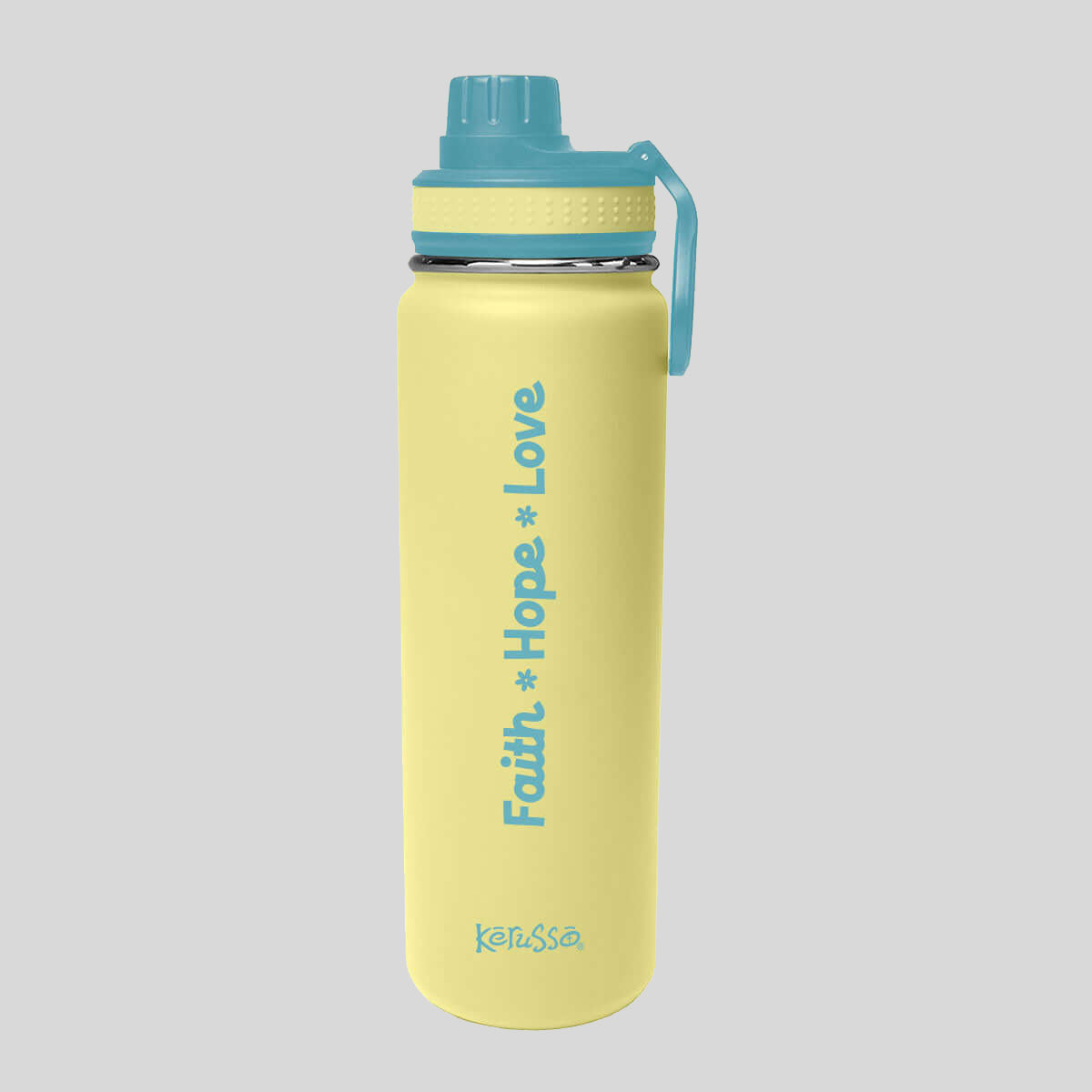 Kerusso 24 oz Stainless Steel Bottle Faith Hope Love T-Shirts, Hoodie, Sweatshirt | CiraTrend.com (Image 1)