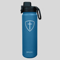 Kerusso 24 oz Stainless Steel Bottle Cross Shield T-Shirts, Hoodie, Sweatshirt | CiraTrend.com (Image 1)