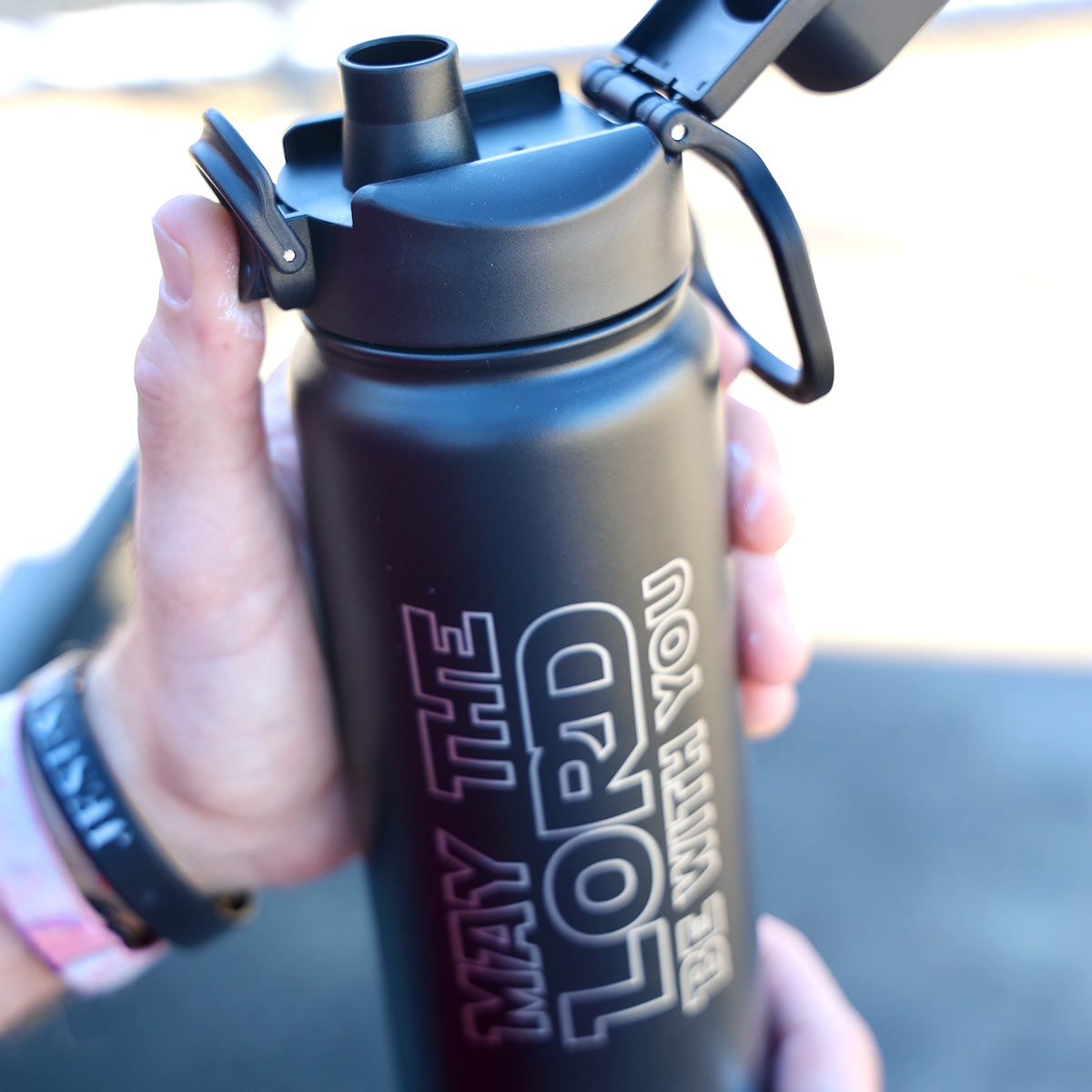 Kerusso 24 oz Stainless Steel Bottle May The Lord T-Shirts, Hoodie, Sweatshirt | CiraTrend.com (Image 3)