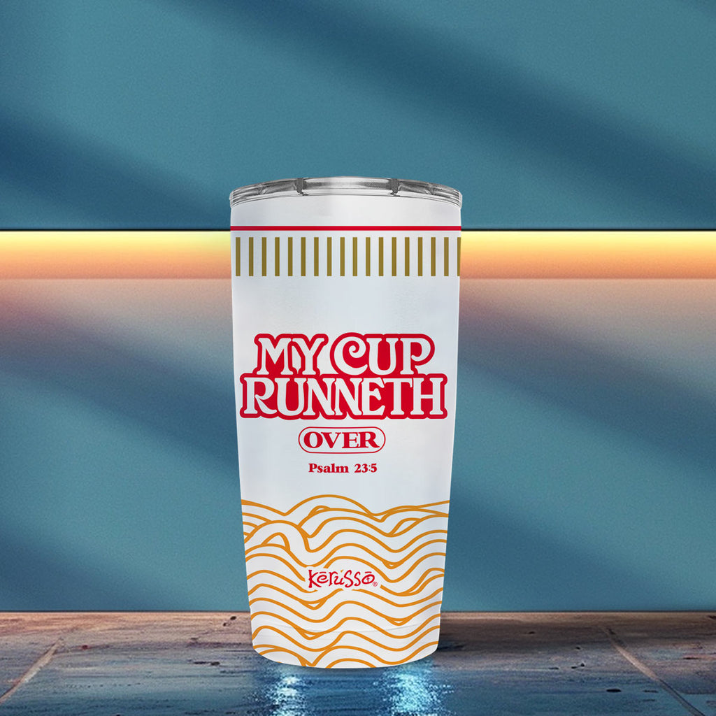 Kerusso 20 oz Stainless Steel Tumbler Cup Runneth Over T-Shirts, Hoodie, Sweatshirt | CiraTrend.com (Image 3)