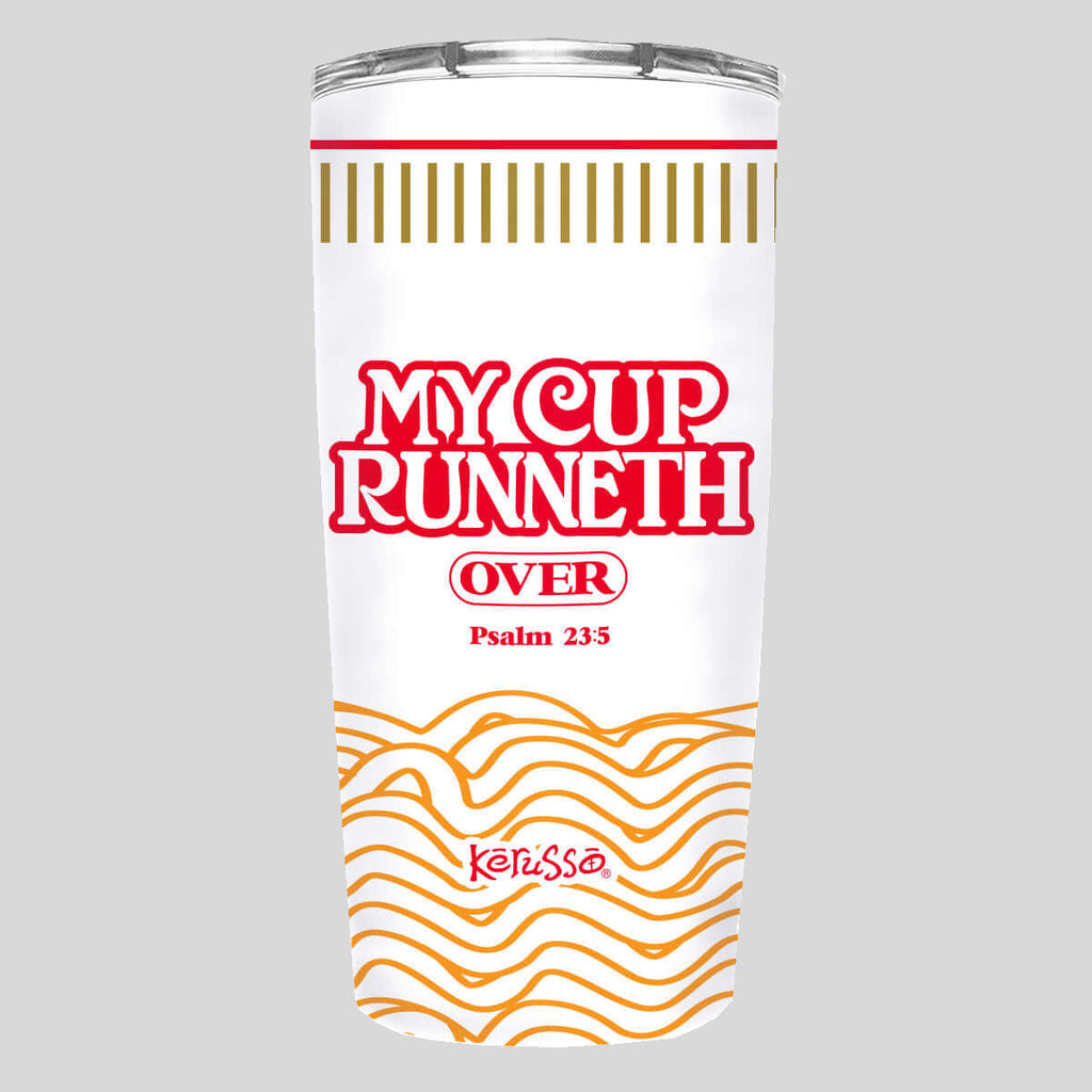 Kerusso 20 oz Stainless Steel Tumbler Cup Runneth Over T-Shirts, Hoodie, Sweatshirt | CiraTrend.com (Image 1)