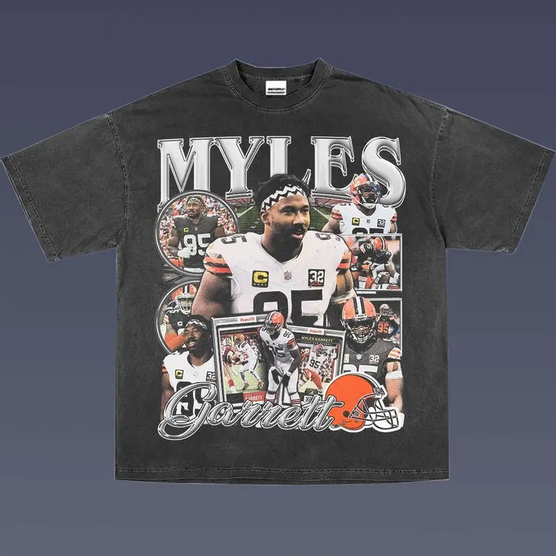 MYLES GARRETT 1.0 VINTAGE TEE | AMERICAN FOOTBALL | GIFT FOR FAN Hoodie, Sweatshirt | CiraTrend.com