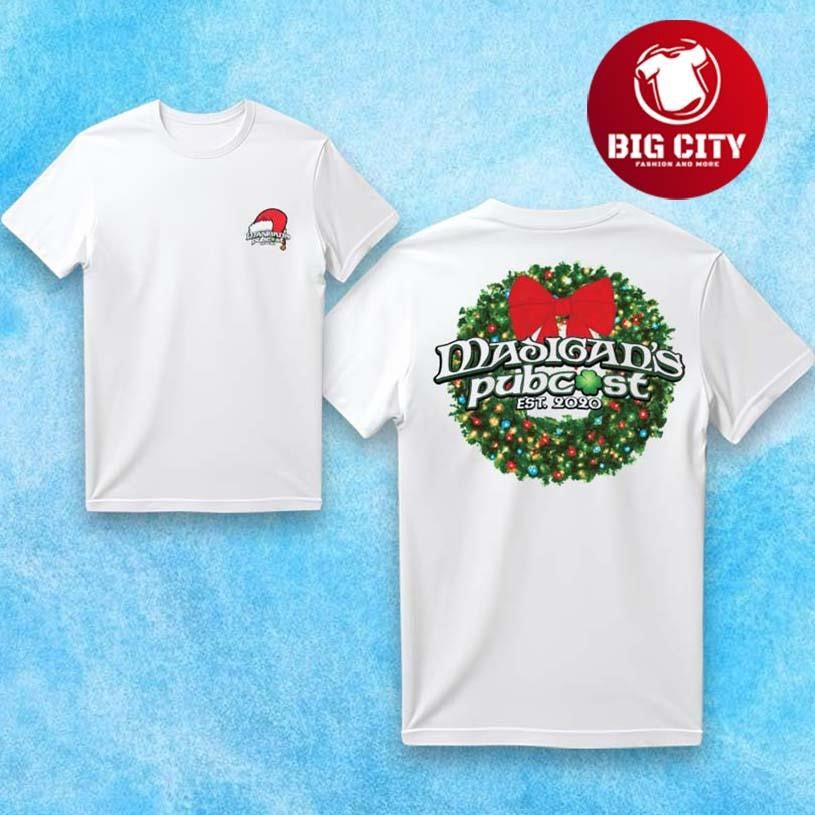 Madigans Pubcast Christmas 2025 Two Sided Shirt