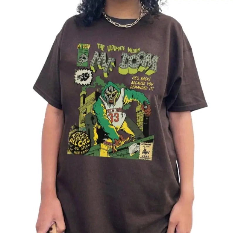 Madlib Doom All Caps Shirt, Mf Doom Shirt, Hip Hop Unisex Tee, Madvillain Metal T-shirt Hoodie, Sweatshirt | CiraTrend.com