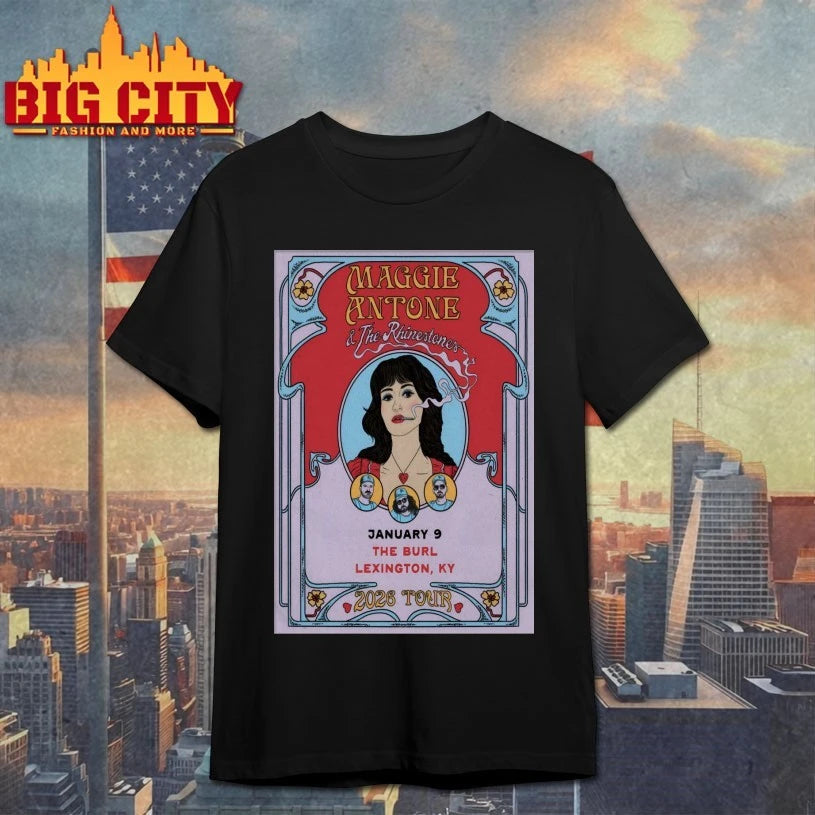 Maggie Antone At The Burl On Jan 9 2026 Poster shirt