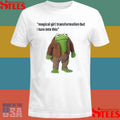 Magical Girl Transformation But I Turn Into This Frog And Toad Meme T-shirt