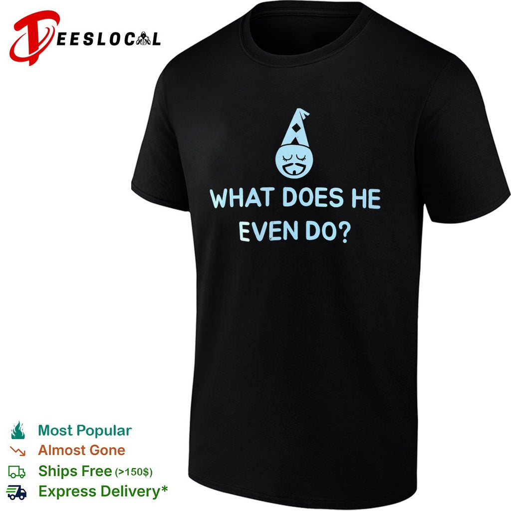 Magnificus Inscryption gamer joke what does he even do sleeping wizard shirt