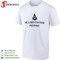 Magnificus Inscryption gaming meme he lobotomised Peepaw wizard face shirt