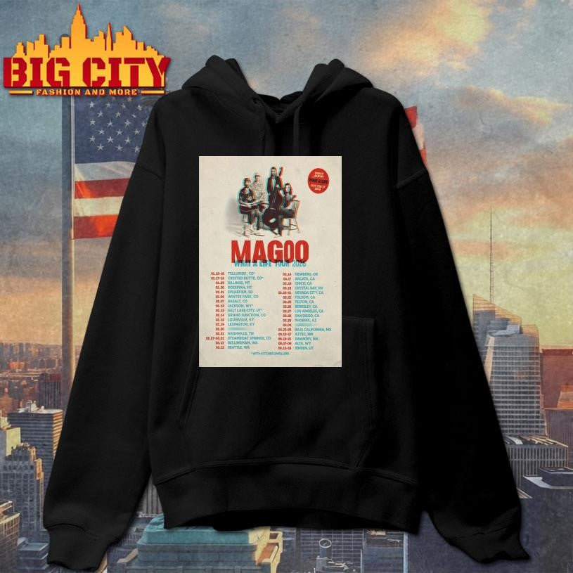 Magoo What A Life Tour 2026 Poster Shirt