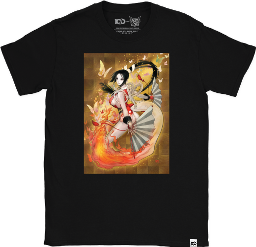 THE KING OF FIGHTERS - 'Mai Shiranui' T-Shirt - Black Hoodie, Sweatshirt | CiraTrend.com