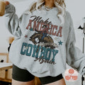 Make America cowboy again , 4th of july , Western 4th of july , Independence day T-Shirts, Hoodie, Sweatshirt | CiraTrend.com
