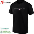 Make America think again USA flag shirt