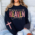 Make Heaven Crowded , Elegant Boho Christian Quote , Motivational Sleeve T-Shirts, Hoodie, Sweatshirt | CiraTrend.com