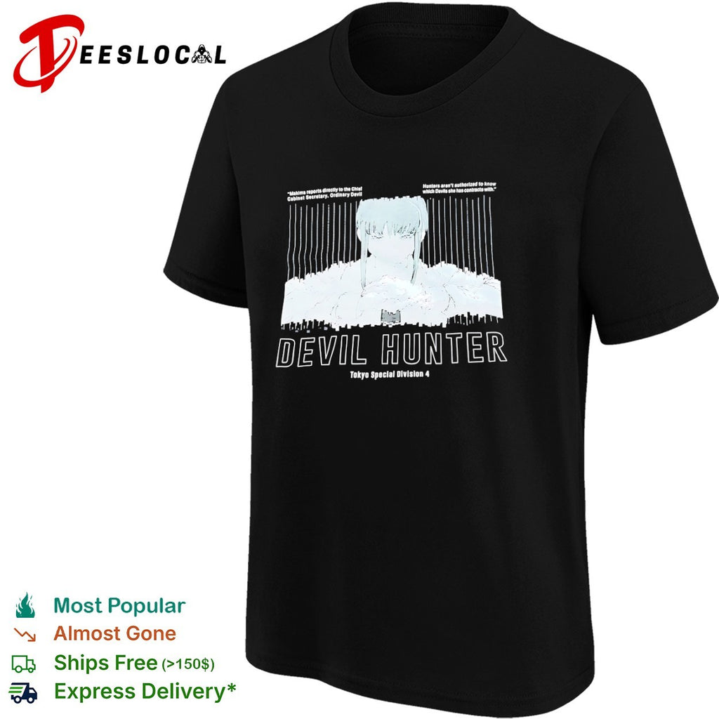 Makima Chainsaw Man Tokyo Special Division 4 Devil Hunter shirt